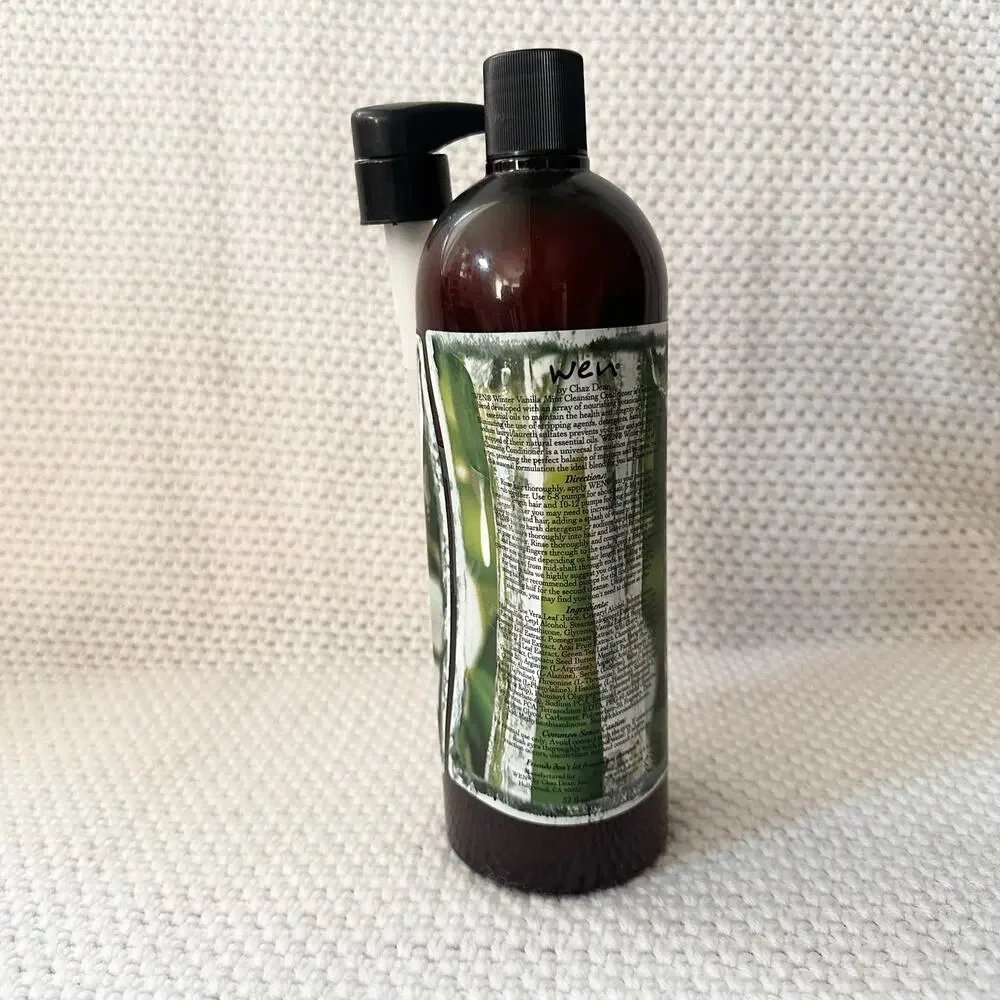 Wen Winter Vanilla Mint Cleansing Conditioner 32oz Bottle New Sealed with Pump